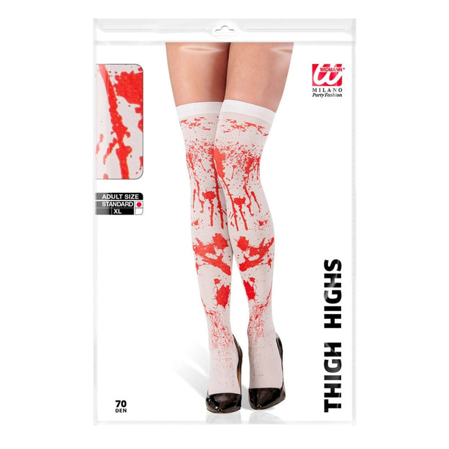 Halloween Kousen Bloederig van Widmann koop je bij Partywinkel