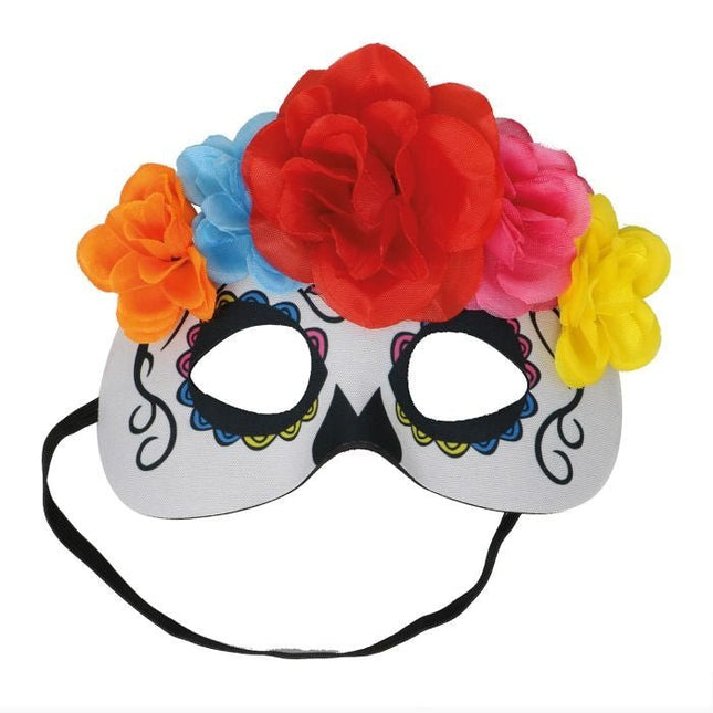 Halloween La Catrina Masker van Fiestas Guirca koop je bij Partywinkel