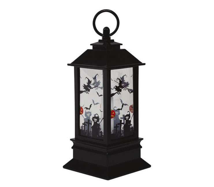 Halloween Lantaarn Kaars 18x9cm van Fiestas Guirca koop je bij Partywinkel