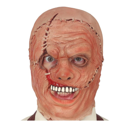 Halloween Leder Moordmasker van Fiestas Guirca koop je bij Partywinkel