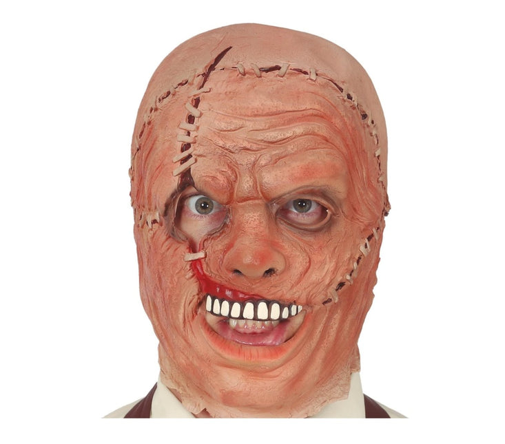 Halloween Leder Moordmasker van Fiestas Guirca koop je bij Partywinkel