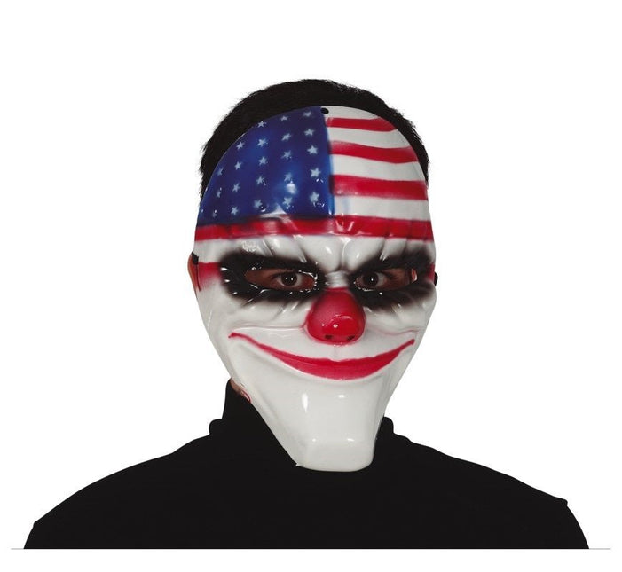 Halloween Masker Amerikaanse Clown van Fiestas Guirca koop je bij Partywinkel