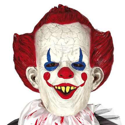 Halloween Masker Clown Rood Haar van Fiestas Guirca koop je bij Partywinkel