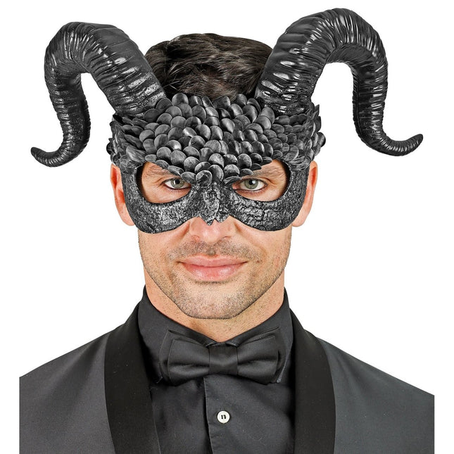 Halloween Masker Demoon van Widmann koop je bij Partywinkel