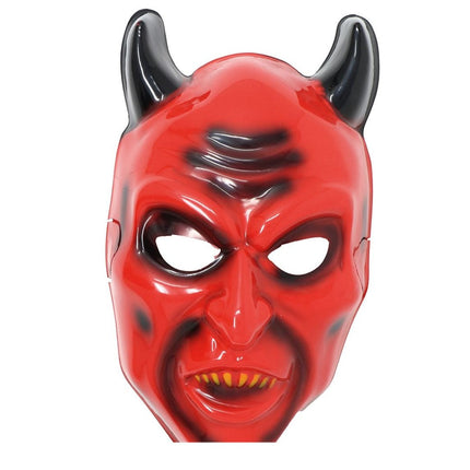 Halloween Masker Duivel Rood van Fiestas Guirca koop je bij Partywinkel