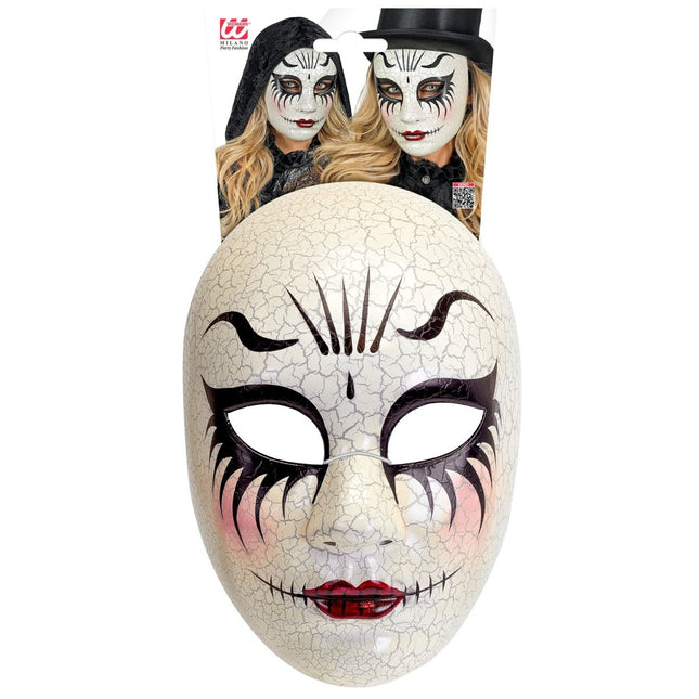 Halloween Masker Enge Dames Pop van Wilbers & Wilbers koop je bij Partywinkel