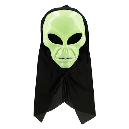 Halloween Masker Groen Alien van Boland koop je bij Partywinkel