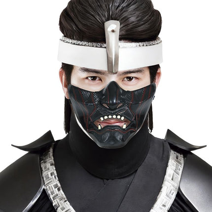 Halloween Masker Half Japan van Fiestas Guirca koop je bij Partywinkel
