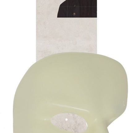 Halloween Masker Half Wit van Fiestas Guirca koop je bij Partywinkel