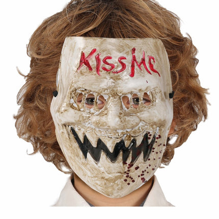 Halloween Masker Kiss Me Kind van Fiestas Guirca koop je bij Partywinkel