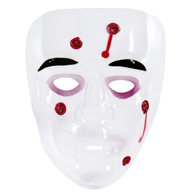Halloween Masker Kogelgaten van Widmann koop je bij Partywinkel