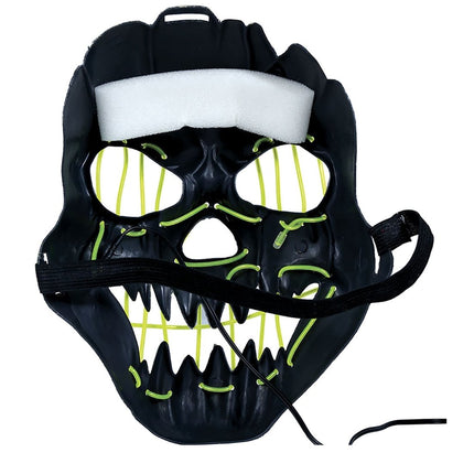 Halloween Masker Lachend Met Licht van Fiestas Guirca koop je bij Partywinkel