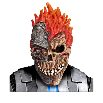 Halloween Masker Schedel Cyber van Widmann koop je bij Partywinkel