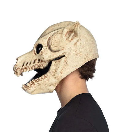 Halloween Masker Schedel Hond van Boland koop je bij Partywinkel