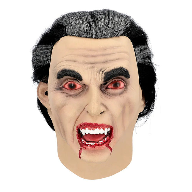 Halloween Masker Vampier Met Bloed van Boland koop je bij Partywinkel