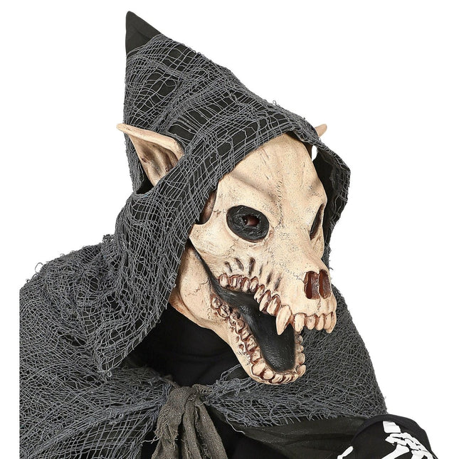 Halloween Masker Wit Hond van Widmann koop je bij Partywinkel