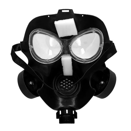 Halloween Masker Zwart Gas Killer van Boland koop je bij Partywinkel