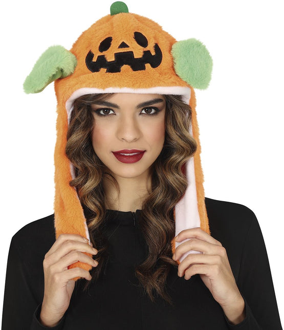 Halloween Muts Pompoen Met Bewegingssensor van Fiestas Guirca koop je bij Partywinkel