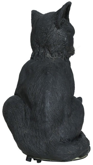 Halloween Nep Kat Met Licht En Geluid 32cm van Fiestas Guirca koop je bij Partywinkel