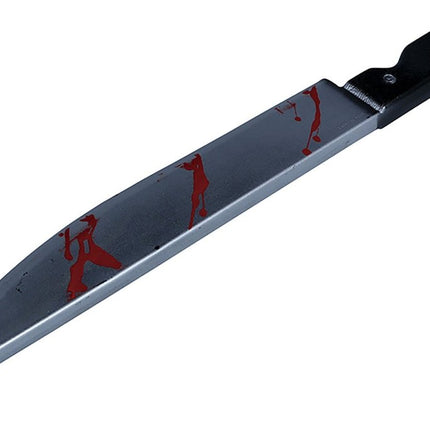 Halloween Nep Machete Met Bloed 45cm van Fiestas Guirca koop je bij Partywinkel