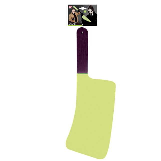 Halloween Nep Mes Hakmes Glow In The Dark van Widmann koop je bij Partywinkel