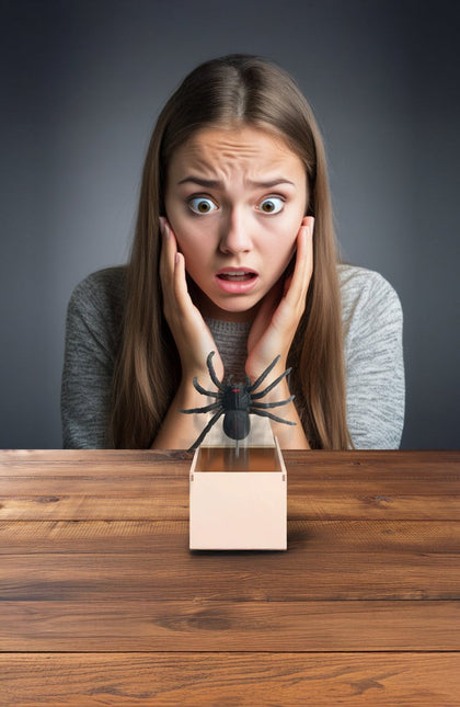 Halloween Nep Spin In Doosje van Fiestas Guirca koop je bij Partywinkel