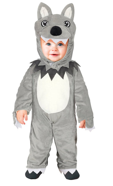 Halloween Onesie Baby Wolf van Fiestas Guirca koop je bij Partywinkel