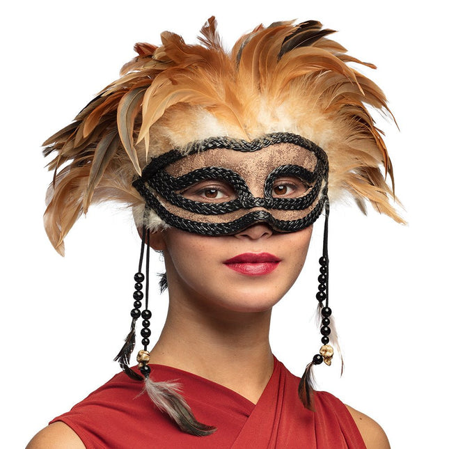 Halloween Oogmasker Voodoo Cimitiere van Boland koop je bij Partywinkel