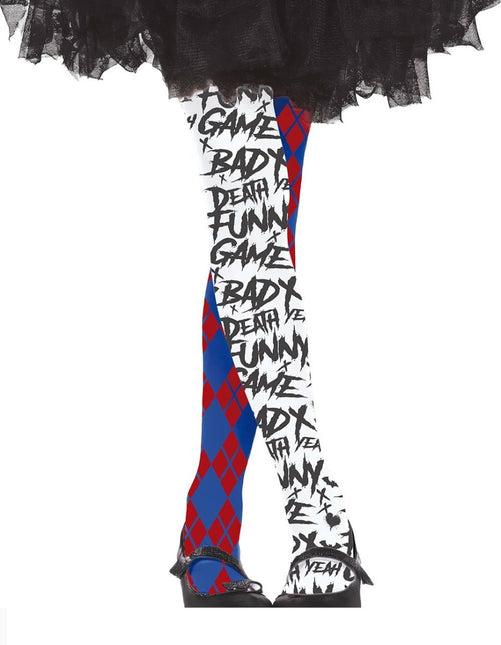 Halloween Panty Harley Quin Kind van Fiestas Guirca koop je bij Partywinkel