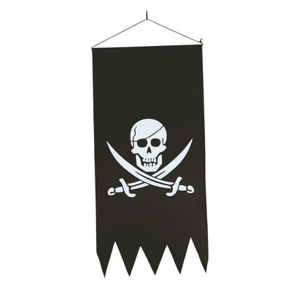 Halloween Piraten Banner 86cm van Fiestas Guirca koop je bij Partywinkel