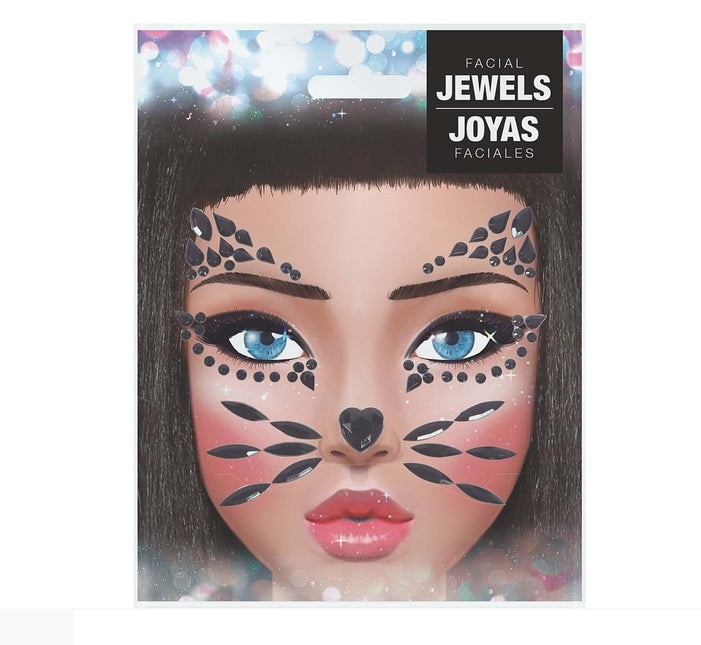 Halloween Plak Diamantjes Kat van Fiestas Guirca koop je bij Partywinkel