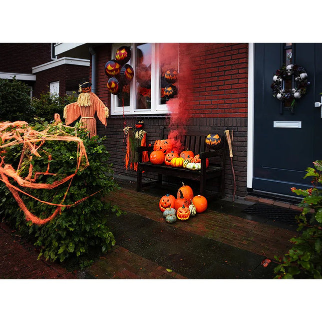 Halloween Pompoen Oranje 20cm van Boland koop je bij Partywinkel