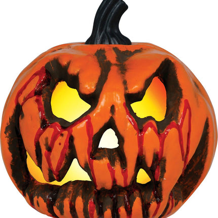 Halloween Pompoen Oranje Horror 20cm van Fiestas Guirca koop je bij Partywinkel
