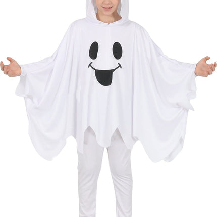 Halloween Poncho Kind Geest van Fiestas Guirca koop je bij Partywinkel
