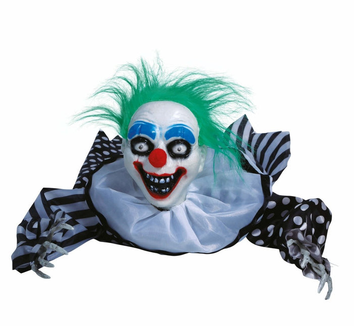 Halloween Pop Clown Met Licht En Geluid 65cm van Fiestas Guirca koop je bij Partywinkel