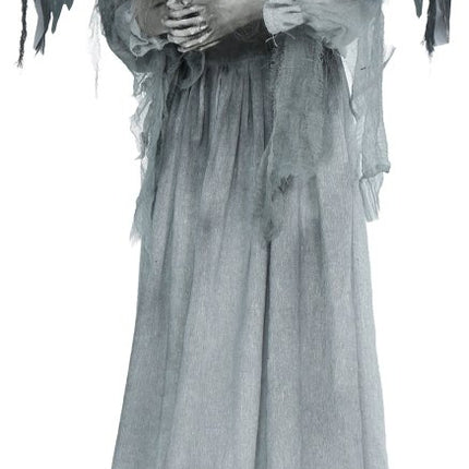 Halloween Pop Dark Angel Met Licht, Geluid En Beweging 1,7m van Fiestas Guirca koop je bij Partywinkel