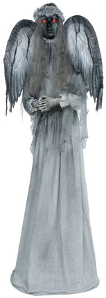 Halloween Pop Dark Angel Met Licht, Geluid En Beweging 1,7m van Fiestas Guirca koop je bij Partywinkel