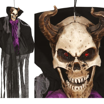 Halloween Pop Demoon Met Licht 1,5m van Fiestas Guirca koop je bij Partywinkel