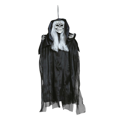 Halloween Pop Skelet Met Cape 55cm van Fiestas Guirca koop je bij Partywinkel