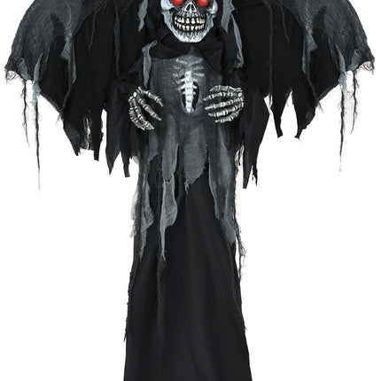 Halloween Pop Skelet Met Licht, Geluid En Beweging 1,8m van Fiestas Guirca koop je bij Partywinkel
