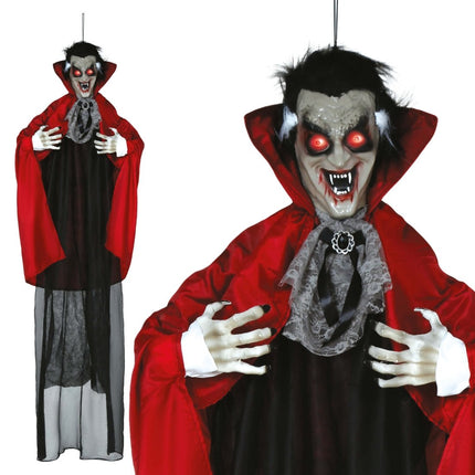 Halloween Pop Vampier Met Licht, Geluid En Beweging 1,8m van Fiestas Guirca koop je bij Partywinkel