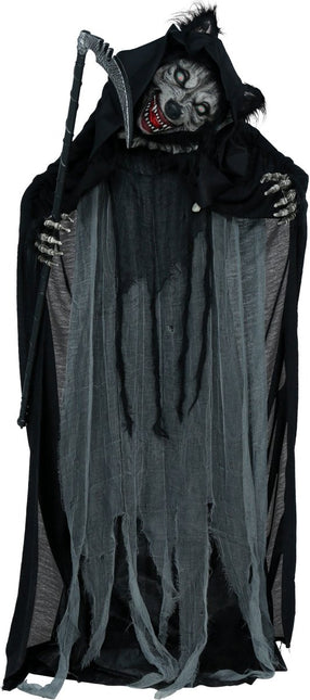 Halloween Pop Weerwolf Met Licht, Geluid En Beweging 1,75m van Fiestas Guirca koop je bij Partywinkel