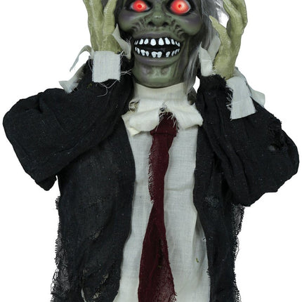 Halloween Pop Zombie Met Licht, Geluid En Beweging 55cm van Fiestas Guirca koop je bij Partywinkel