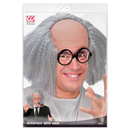 Halloween Pruik Professor Kaal van Widmann koop je bij Partywinkel