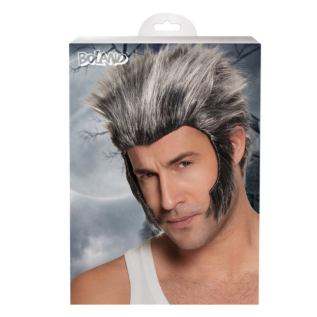 Halloween Pruik Weerwolf van Boland koop je bij Partywinkel