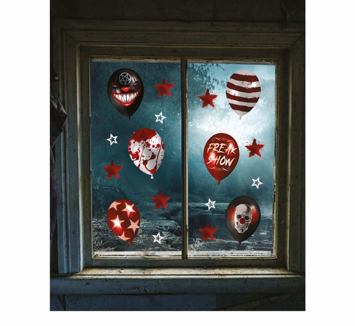 Halloween Raamdecoratie Ballonnen van Fiestas Guirca koop je bij Partywinkel