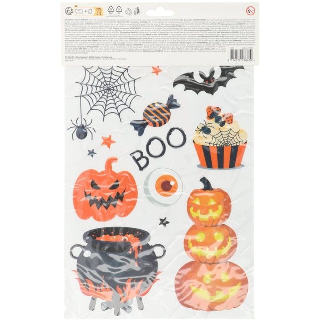 Halloween Raamdecoratie stickers Treat van Folat koop je bij Partywinkel