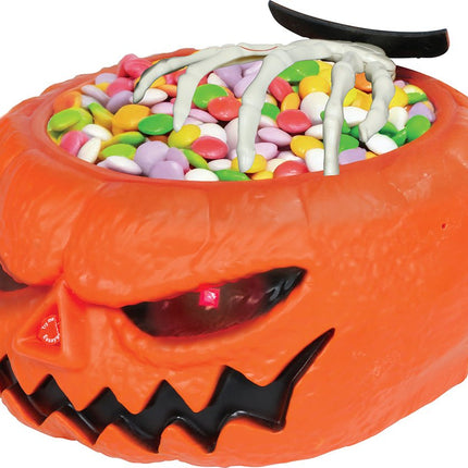 Halloween Schaal Pompoen 25cm van Fiestas Guirca koop je bij Partywinkel