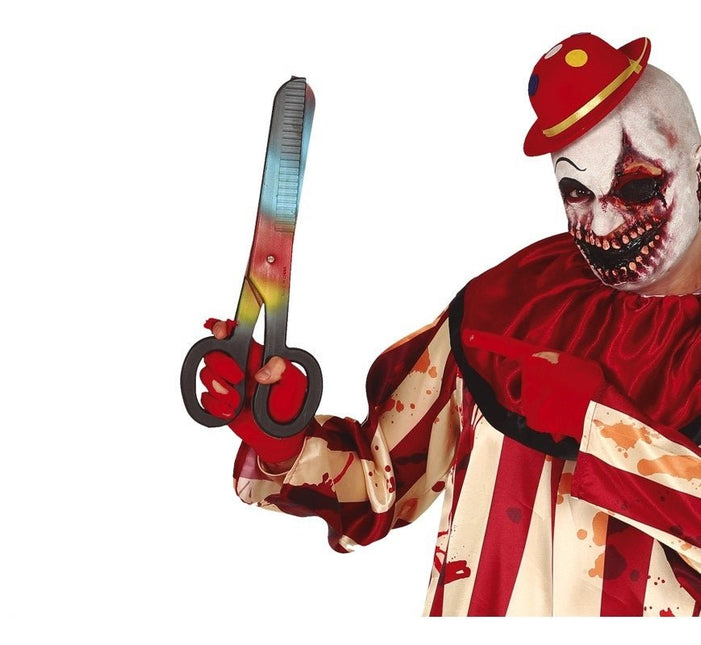 Halloween Schaar Meerkleurig 40cm van Fiestas Guirca koop je bij Partywinkel