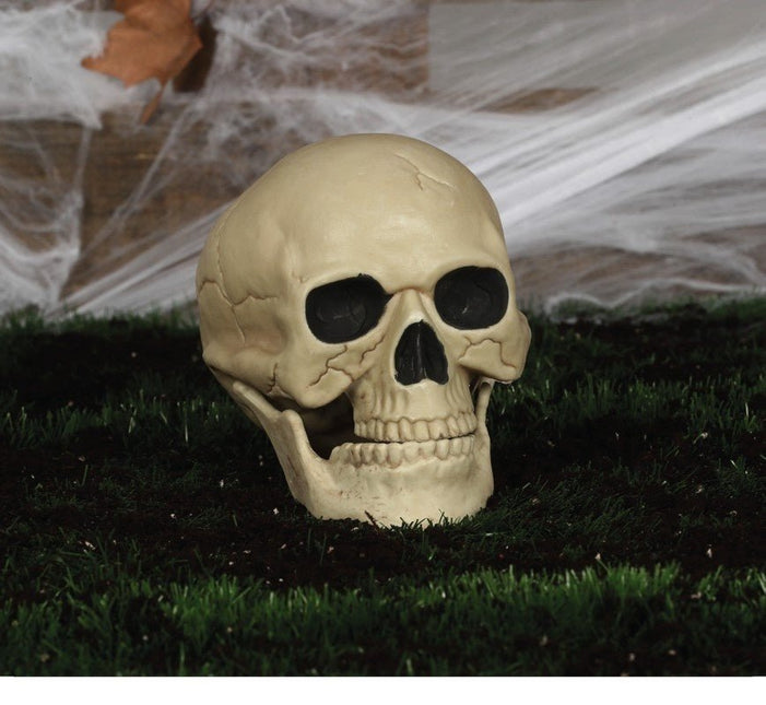 Halloween Schedel 20cm van Fiestas Guirca koop je bij Partywinkel